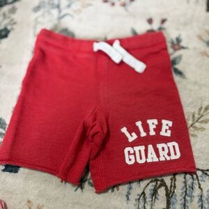 Baby gap Red Lifeguard Shorts 18-24m